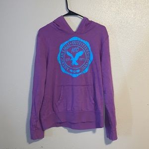 American Eagle Outfitters Purple Hoodie
